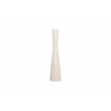 Керамична ваза 29см Organic Cone бяла